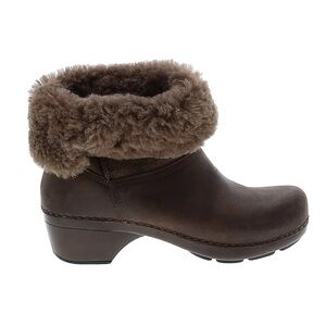 Vintage Dansko stormy brown leather boots 38